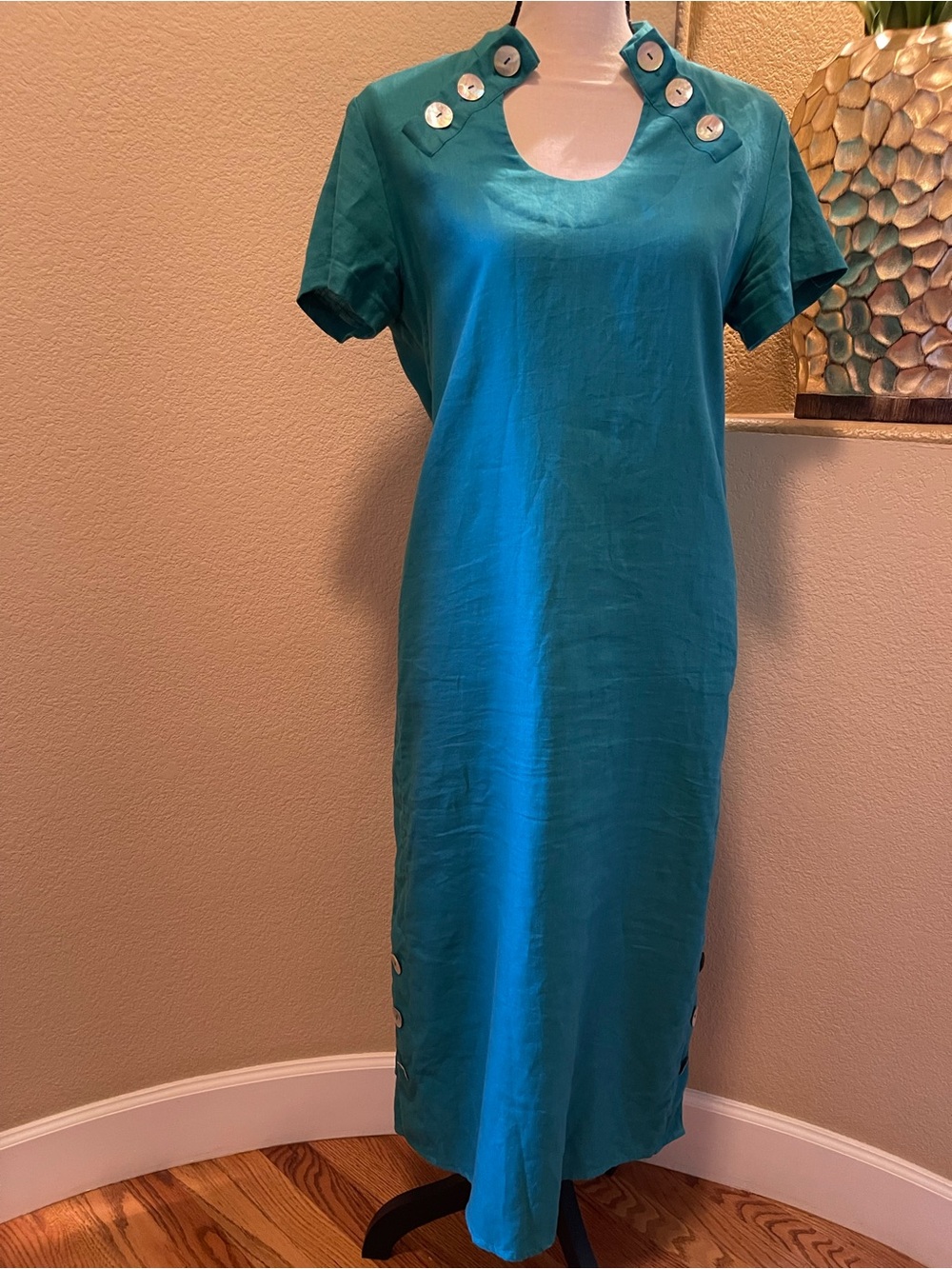 Amelline Linen Dress